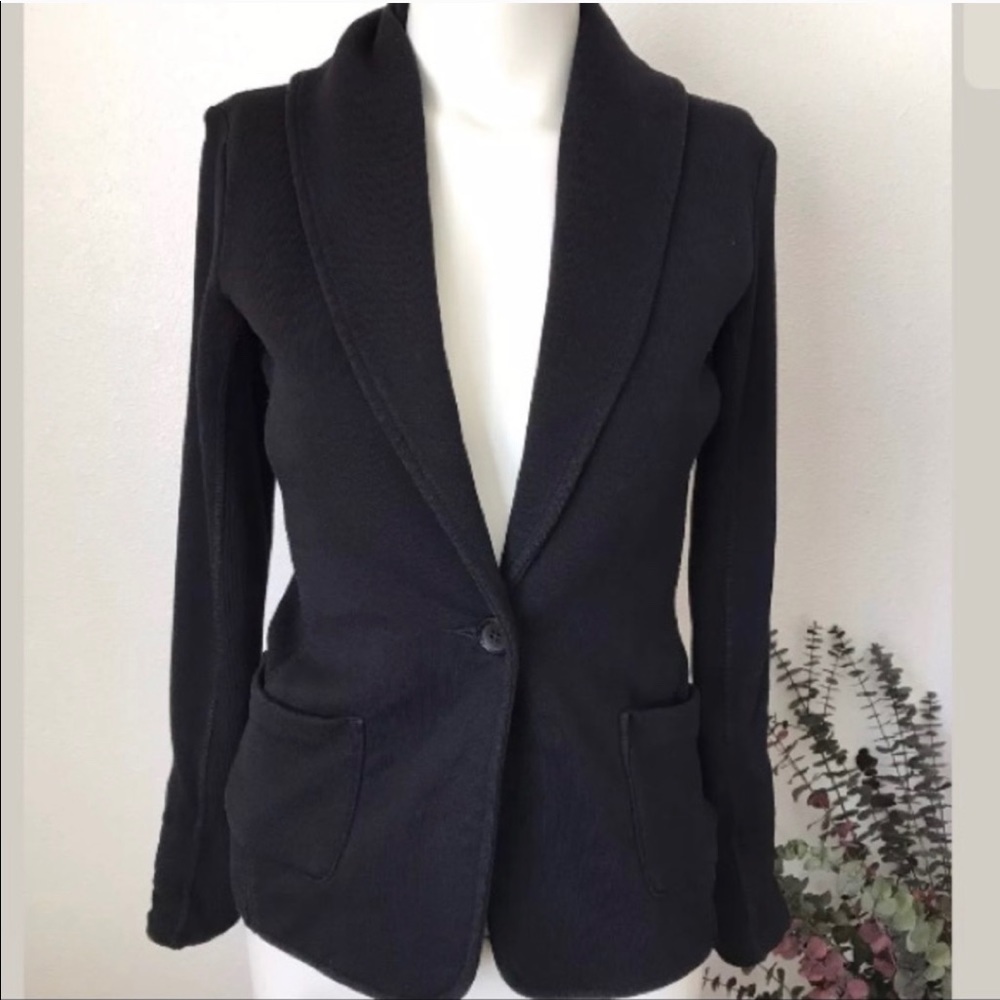 James Purse casual cotton blazer